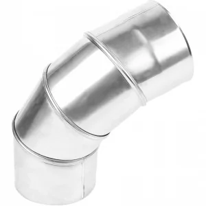 Kratki.pl Kolano fi 180 90 stopni K180/90 - Złącza i kolanka wentylacyjne - miniaturka - grafika 2