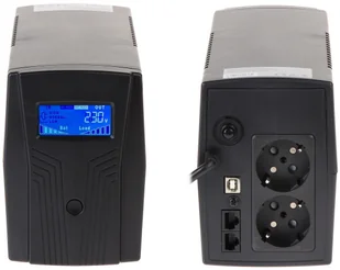 East ZASILACZ UPS AT-UPS650-LCD 650 VA - Zasilacze awaryjne UPS - miniaturka - grafika 2