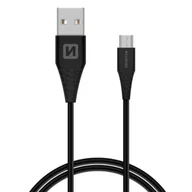Ładowarki do telefonów - Swissten przewód do transmisji danych USB MICRO USB 1,5 M CZARNY 9mm) 71504303 # Wpisz kod MDC5PL22 i uzyskaj dodatkowe 25 % rabatu na ten produkt promocja do 17.05.2020 - miniaturka - grafika 1