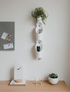 Umbra Floralink wazon, drewno, biały, normalny, - Dekoracje domu - miniaturka - grafika 14