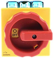 Wyłączniki światła i elektryczne - Siemens Indus.Sector główny-/-Stop 3LD2804  0TK53 3P. 125 A 45 KW/400 V 3LD odłącznik obciążenia 4011209403635 3LD28040TK53 - miniaturka - grafika 1