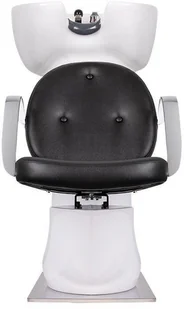 GABBIANO myjnia fryzjerska asti czarna P137104 - Fotele fryzjerskie - miniaturka - grafika 3