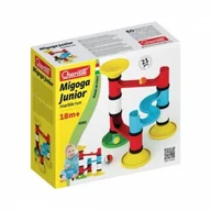 Zabawki konstrukcyjne - Quercetti Zestaw konstrukcyjny Tor kulkowy Migoga Junior - miniaturka - grafika 1