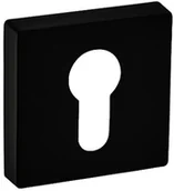 Szyldy i rozety - Infinity Line ROZETA KWADRATOWA WKŁADKA KOLOR CZARNY RGQ B02 RGQ B02 - miniaturka - grafika 1