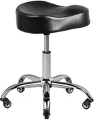 Meble fryzjerskie - GABBIANO ACTIVESHOP Taboret Fryzjerski A450 Czarny 10003_123785 - miniaturka - grafika 1