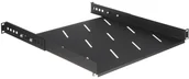Akcesoria do szaf serwerowych - Półka regulowana P19R/450/B P19R/450/B - miniaturka - grafika 1