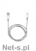 Verbatim Kabel USB USB A > Micro USB M/M srebrny 1m 48862 48862 - Kable USB - miniaturka - grafika 2