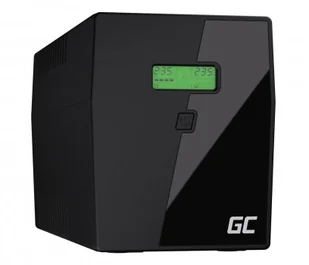 UPS Green Cell Zasilacz awaryjny UPS Green Cell Microsine z wyświetlaczem LCD 2000VA UPS09 - Zasilacze awaryjne UPS - miniaturka - grafika 2