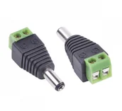 Pozostałe akcesoria sieciowe - brak danych Wtyk DC 5,5/2,1 z szybkozłącze - miniaturka - grafika 1
