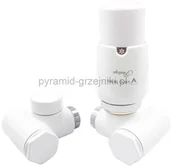 Zawory i kraniki - Varioterm Zawór termostatyczny INTEGRA - biały prawy IGS0206CFK/P - miniaturka - grafika 1