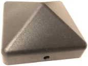 Akcesoria do ogrodzeń - 4IQgroup 4IQ Daszek na słupek kompozyt 91x91mm - miniaturka - grafika 1