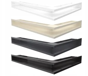 Parkanex Kominkowa Luft Narożna 600x400x90 4 Kolory - Kratki wentylacyjne - miniaturka - grafika 2