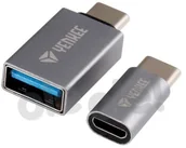 Złącza, przejściówki, adaptery - Yenkee Yenkee YTC 021 45014214 - miniaturka - grafika 1