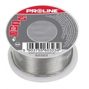 PROLINE Spoiwo Lutownicze Szpula 0,7MM 100G 60321 - Lutownice - miniaturka - grafika 3
