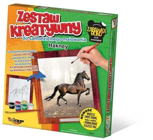 Mirage Hobby Zestaw Kreatywny do malowania Koń Hakney - Zabawki kreatywne - miniaturka - grafika 2