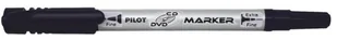 Pilot Marker do CD/DVD Twin dwustronny - czarny - Markery permanentne - miniaturka - grafika 3