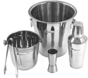 Kinghoff KOMPLET BARMAŃSKI DO KOKTAJLI 5 EL. KH-1389 KH-1389 - Pozostałe akcesoria barmańskie - miniaturka - grafika 3