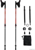 Kije trekkingowe - Alpinus Kije nordic walking Braunberg NX43601 czerwony - miniaturka - grafika 1