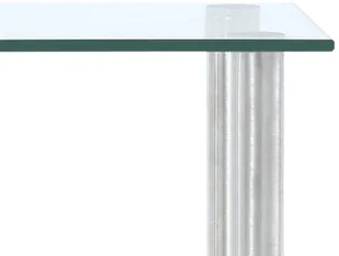 vidaXL Półka kuchenna, przezroczyste, hartowane szkło, 45x16x26 cm vidaXL - Półki do kuchni - miniaturka - grafika 6