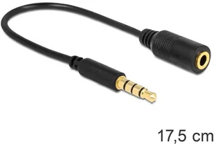 Delock Kabel mini jack - mini jack 17.5cm 62498 - Kable - miniaturka - grafika 2