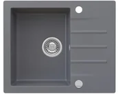 Zlewozmywaki - AXIS Zlewozmywak Granitowy MOJITO 20 szary metalik (50) mojito20sm - miniaturka - grafika 1