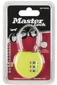 Kłódki - Master Lock zamek szyfrowy z tabliczką na adres  sortowane kolorystycznie, 4671eurdcol 4671EURDCOL - miniaturka - grafika 1
