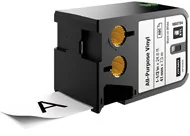 dymo Taśma winylowa trwała do drukarek XTL 41mm x 7m czarna na białym 1868754 1868754 - Kanały kablowe - miniaturka - grafika 2