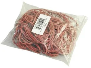 Q-CONNECT Gumki recepturki 100g, średnica 50mm, czerwone KF16075 - Gumki biurowe - miniaturka - grafika 4