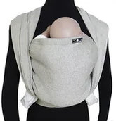 Nosidełka dla dzieci - Didymos didymos z chusta do noszenia niemowlęcia  srebro xxl szary/srebrny - miniaturka - grafika 1