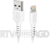 Kable USB - SBS USB Lightning 3m biały TECABLEUSBIP5389W - miniaturka - grafika 1