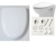 Deski sedesowe - Cersanit DESKA SEDESOWA DO MISKI ARENA 50 40 7 cm WOLNO OPADAJĄCA BIAŁA S524V532 - miniaturka - grafika 1