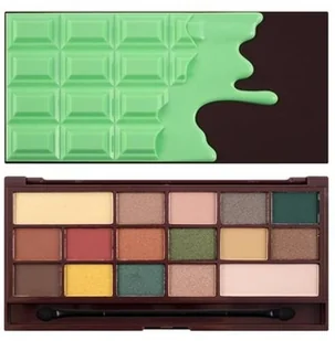 Makeup Revolution Makeup Revolution I Heart Mint Chocolate 22g Paleta cieni do powiek Makeup Revolution - Cienie do powiek - miniaturka - grafika 3