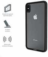 Szkła hartowane na telefon - Cygnett Cygnett ozon 9H szkło hartowane etui z wbudowanym zderzakiem do Apple iPhone XS Max czarne CY2642OZONE - miniaturka - grafika 1