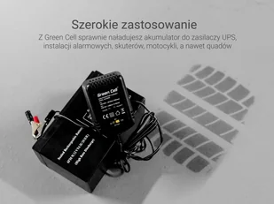 Green Cell Ładowarka, Prostownik Green Cell do akumulatorów 2V / 6V / 12V (0.6A) ACAGM05 5903317222347 - Akumulatory ogólnego zastosowania - miniaturka - grafika 5