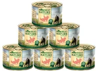 Mokra karma dla kotów - Dehner Best Nature karma dla dorosłych kotów z łososia i kury, 6 x 200 g (1,2 kg) - miniaturka - grafika 1