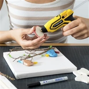 TROTEC Zestaw sztyftów topliwego kleju przezroczysty, 50 sztuk ( 7 mm) - Kleje i inne preparaty budowlane - miniaturka - grafika 4