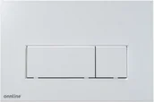 Przyciski spłukujące - Onnline ONNLINE Przycisk spłukujący biały CGJ544 CGJ544 - miniaturka - grafika 1