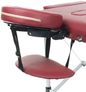 Beauty System Stół do masażu i rehabilitacji BS-723 Burgund BSBS-723/BURGUND - Meble kosmetyczne - miniaturka - grafika 4