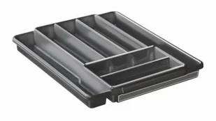 Rotho Stalo ranki dklas adaptyvus DOMINO juodas Stalo irankiu deklas 7daliu DOMINO juodas - Pojemniki kuchenne - miniaturka - grafika 3