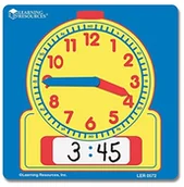 Zabawki interaktywne dla dzieci - Learning Resources i gwarantują odczyt i wycieralna zegarki dla KG, - miniaturka - grafika 1