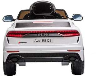 LEAN CARS Samochód na akumulator Audi RS Q8 biały 7901 - Pojazdy elektryczne dla dzieci - miniaturka - grafika 6