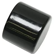Karnisze - Gardinia 33176 zaślepka do karniszy do drugiego dysku, seria Chicago, średnica 20 MM, w kolorze czarnym 33176 - miniaturka - grafika 1