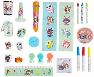 Hasbro Littlest Pet Shop Kalendarz Adwentowy Przybory Szkolne i Akcesoria LPS-6722 Z8A* - Przybory szkolne - miniaturka - grafika 2