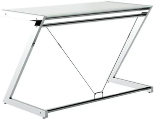 Unique Biurko DD Z-Line Desk Plus chromowany biały - Biurka gamingowe - miniaturka - grafika 4