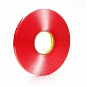 Taśmy klejące - 3M VHB 4915-F, 12 mm x 25 m, dwustronnie klejąca akrylowa przezroczysta taśma, 1,5 mm - miniaturka - grafika 1