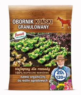 IncoVeritas Florovit pro natura obornik koński granulowany 20L - Nawozy ogrodnicze IncoVeritas Florovit pro natura obornik koński granulowany 20L - Nawozy ogrodnicze - miniaturka - grafika 1