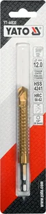Yato WIERTŁO FREZUJĄCE DO METALU 12,0MM HSS-TiN HEX YT-44830 - Wiertła - miniaturka - grafika 4