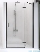 Akcesoria do armatury i ceramiki - NEW TRENDY New Renoma Black drzwi wnękowe 80x195 cm przejrzyste prawe D-0194A | - miniaturka - grafika 1