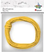 Pozostałe akcesoria dla plastyków - Titanum Sznurek papierowy 3.5mmx5m żółty - miniaturka - grafika 1