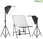 Inne akcesoria studyjne - CineGEN Zestaw do fotografii bezcieniowej BrightSpot 343 BrightSpot-343 - miniaturka - grafika 1